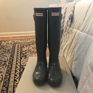 Women’s original tall gloss Hunter boots